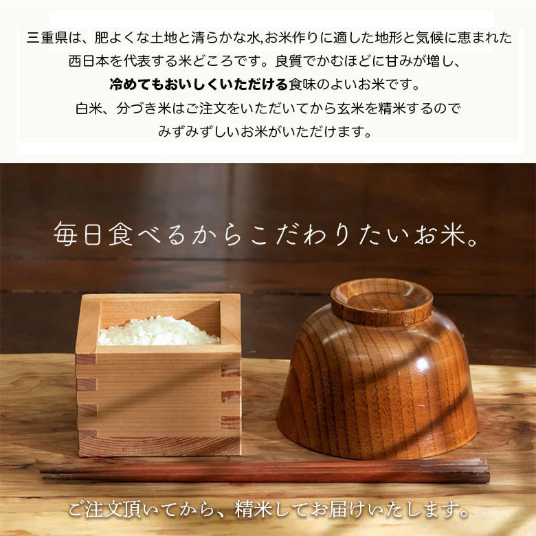 令和7年産 新米 三重県産 コシヒカリ 10kg(玄米)