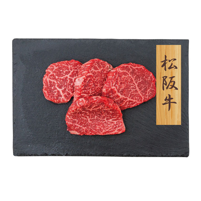 松阪牛モモステーキ 各80g×4枚