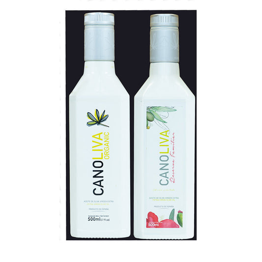 CANOLIVA オーガニック エキストラバージンオリーブオイル 2本セット