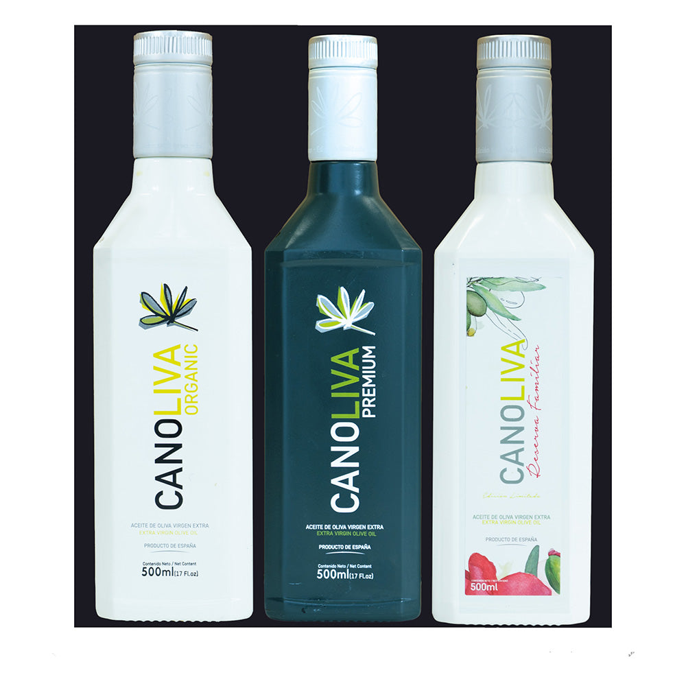 CANOLIVA オーガニック エキストラバージンオリーブオイル 3本セット